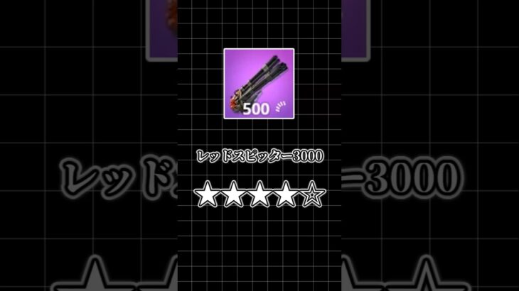 【フォートナイト解説】現代版ミニガン！？？レッドスピッター3000#ゆっくり実況 #fortnite #フォートナイト #shorts