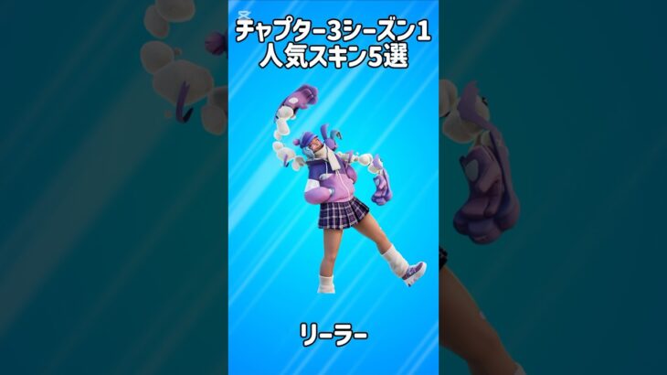 【コラボ】チャプター3シーズン1の人気スキン5選!!【フォートナイト/Fortnite】