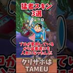 プロやガチ猛者も使うスキン3選【フォートナイト/ゆっくり解説/fortnite/ふぉとな/フォトナ/ゆっくり実況】