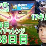 フォートナイトチャプター６シーズ4　８歳毎日ビクロイチャレンジ238日目　8歳１７キルビクロイ　７歳アンリアルランク　２３８日連続ビクロイ動画