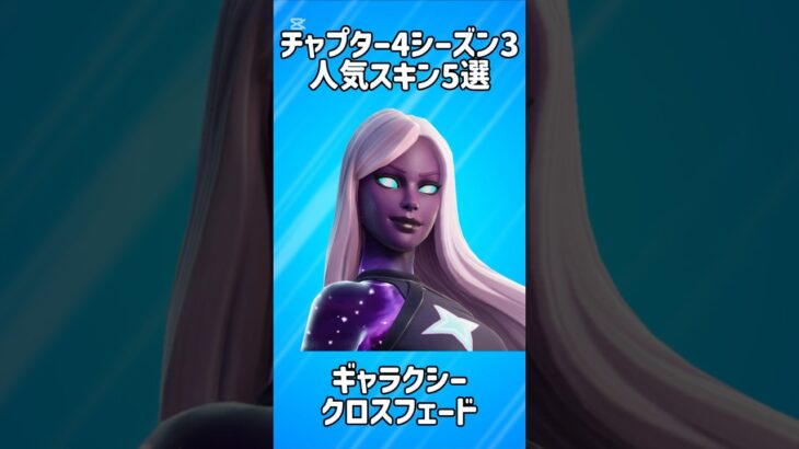 【ジャングル】チャプター4シーズン3の人気スキン5選!!【フォートナイト/Fortnite】