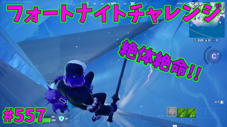 【フォートナイト】よたじゃのフォートナイトチャレンジ#557