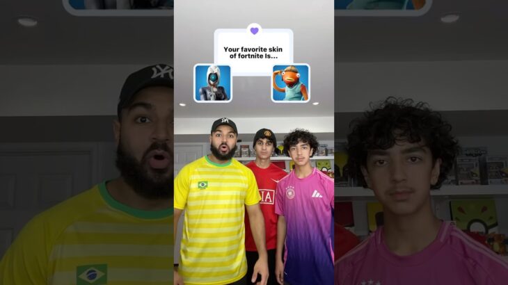 Time To Vote Favorite Fortnite Skin With Brothers