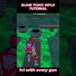 UNLOCK TOXIC SLIME RIFLE in 1v1 With Every Gun @hivecr8 hivecr8 #shorts #1v1witheverygun