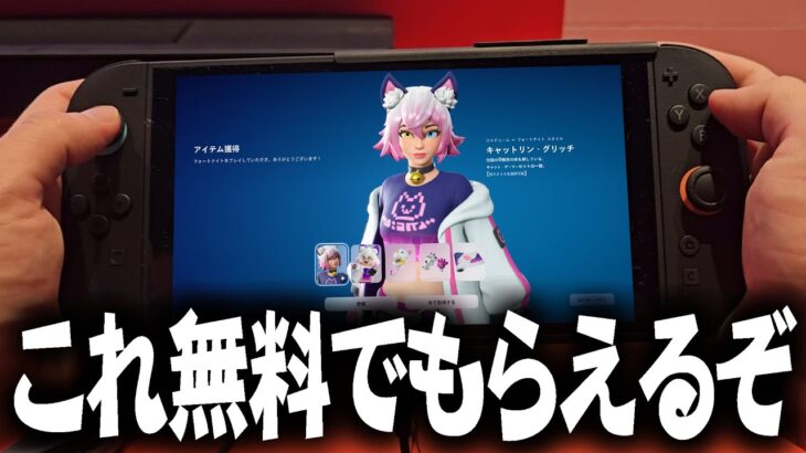 【急げ！】可愛い新スキン「キャットリン・グリッチ」と「イーヴィーX」が無料で受け取れるぞ！！【フォートナイト】
