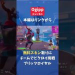 【無料スキン情報】ブリッツ期間限定マップでビクロイ #フォートナイト #fortnite #フォトナ