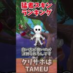 プロやガチ猛者が使う猛者スキンランキング【フォートナイト/ゆっくり解説/fortnite/ふぉとな/フォトナ/ゆっくり実況】