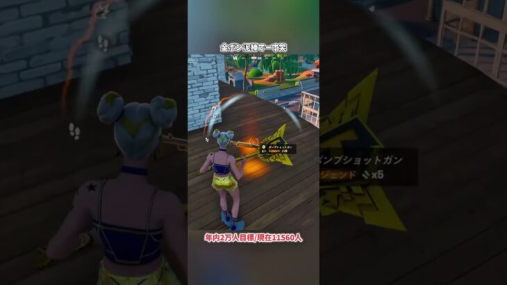 金ポン泥棒通りまーす#フォートナイト #fortnite #shorts