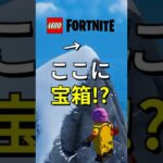 雪山にある宝箱の秘密【レゴフォートナイト】 #フォートナイト  #レゴフォートナイト #ゲーム実況 #shorts #legofortnite #ずんだもん #fortnite