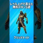 【無料】レベル上げで貰えた無料スキン5選!!【フォートナイト/Fortnite】
