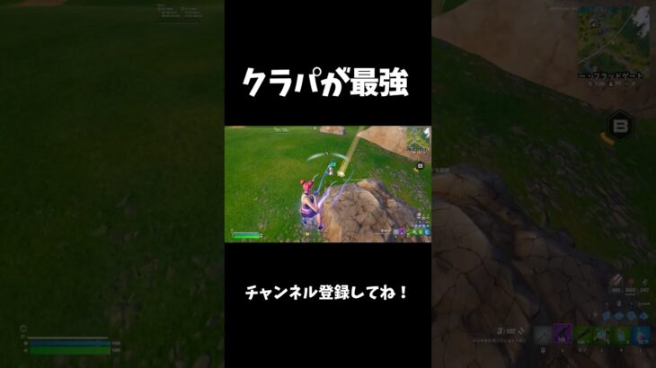 クラパが最強すぎるｗ【フォートナイト/FORTNITE】