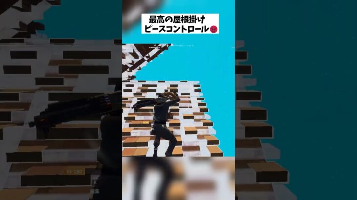 最高の屋根掛けピースコントロールがこちら😡【フォートナイト/Fortnite】
