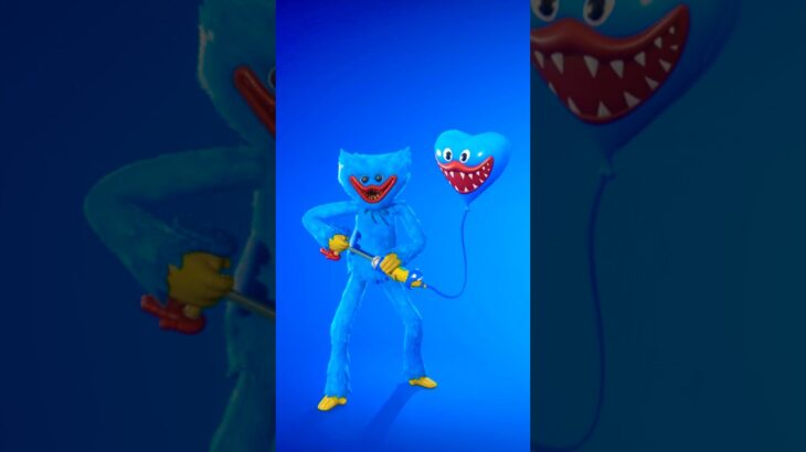 【新スキン】ポピープレイタイムコラボで『ハギーワギー』やエモートが今日のアイテムショップに登場 #フォートナイト #Fortnite #Shorts