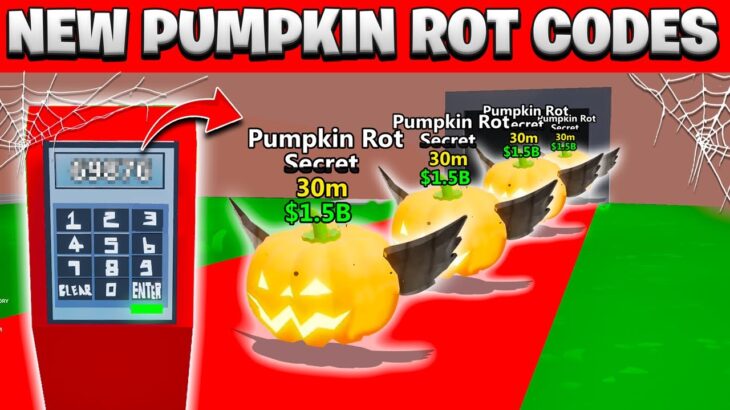 *NEW* PUMPKIN ROT SECRET CODES in Fortnite Steal The Brainrot Halloween Event New Secret Codes)