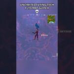 UNLIMITED FLYING GLITCH FLYSTRAT in Fortnite Season 4😳 (Chapter 6) #fortnite #foryou #shortsfeed