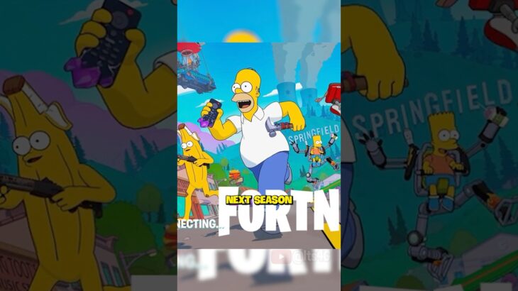 Why Does Everyone HATE Fortnite’s Simpsons Season?! 🤔🤯  #shorts #fortnite