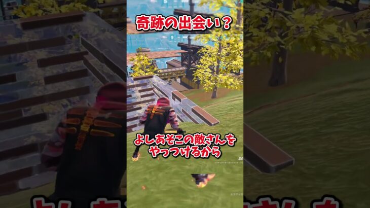 この出会いは奇跡だと思う【フォートナイト/ゆっくり実況/fortnite/ふぉとな/フォトナ】#shorts　#fortnitefunny