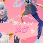 フォートナイト史上過去一かわいいと噂のスキンを買いました【メグ/ニャッスルオブボクサーバンドル】