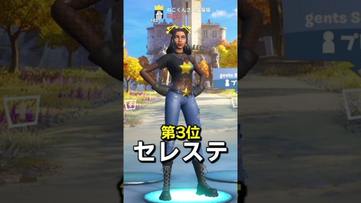 隠れ猛者スキンランキング