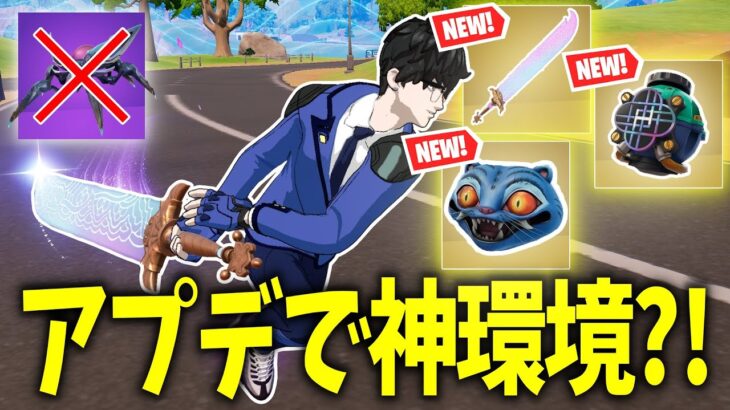 神アプデで虫が完全に消えて新武器が追加された！！ 【フォートナイト】【ゼロビルド】
