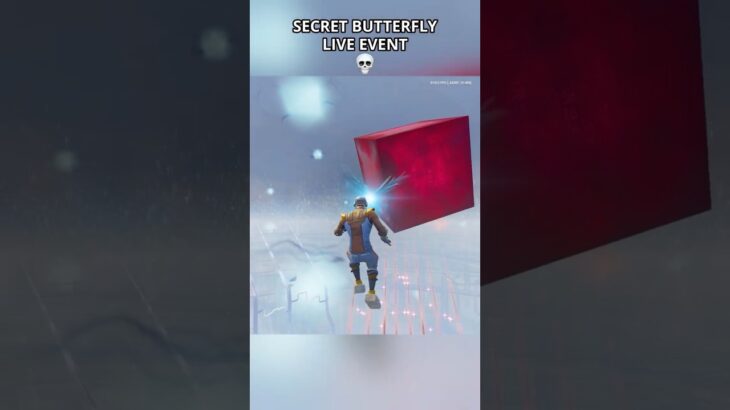 BUTTERFLY KEVIN THE CUBE LIVE EVENT in Fortnite😳 #fortnite #foryou #shortsfeed