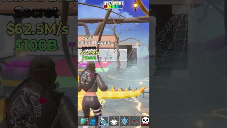 ハロウィンイベントで激レアドラゴン入手！？【フォートナイト/Fortnite】 #ブレインロット