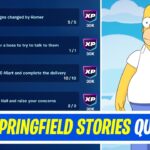 Fortnite Complete Springfield Stories or Found Quests – How to EASILY Complete Simpsons Quests