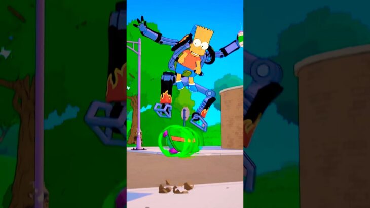 新シーズンのマップやシンプソンズのバトルパススキンがヤバすぎる… #フォートナイト #Fortnite #Shorts