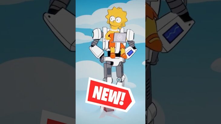 Lisa Simpson & Spider-Pig in Fortnite!