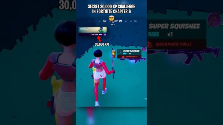 Secret 30,000 XP Challenge in Fortnite Chapter 6 🤯 #fortnite #fortniteclips