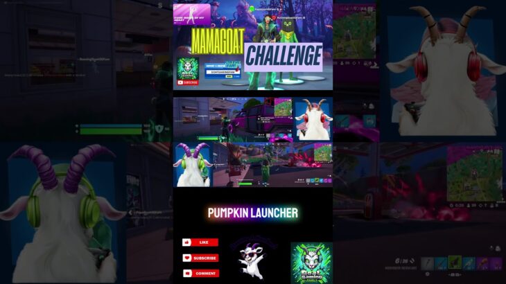 🎮🐐 The MamaGoat Challenge is ON! 🐐🎮#fortnightmares  #goatgamingfam #fortnite #gaming