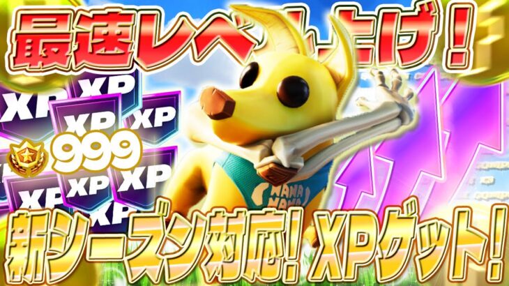 【フォートナイト】新シーズンで最速XPをGET！初心者でも超簡単にレベルアップ！誰でも経験値を大量に稼げるマップを紹介します！ #fortniteXP レベル上げ XP稼ぎ