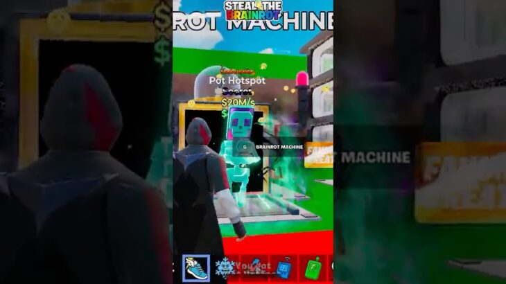 スティールザブレインロット最新のシークレット確定コード紹介！ #フォートナイト #fortnite #brainrot